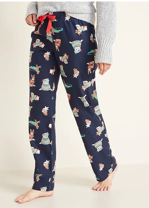 Old Navy: $5 Pajama Pants, Thermals, and Slippers (Today ONLY