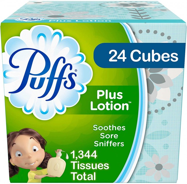 Puffs Plus Lotion (24 Boxes) for $0.83 Per Box - $19.95 Shipped - Kids ...