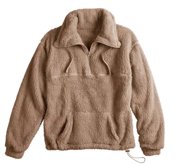 Kohls: Women's & Juniors Sherpa Sweatshirts for $12.74 (Reg. $44