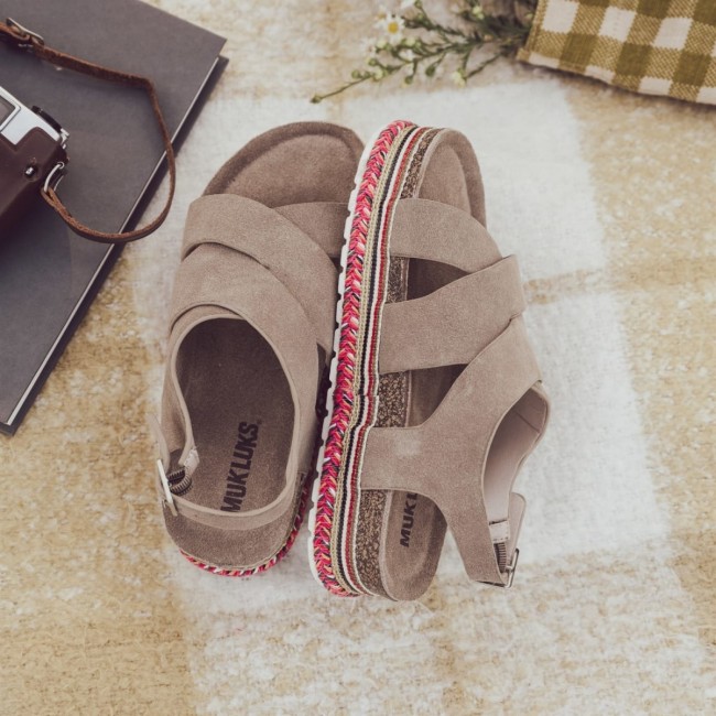 Muk Luks Women's Beach Bingo Sandals for $24.99 + FREE Shipping - Kids Activities | Saving Money 