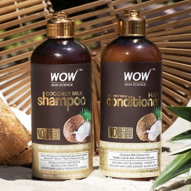 WOW Coconut Milk Shampoo & Conditioner for 15.57 (Reg. 35) Kids