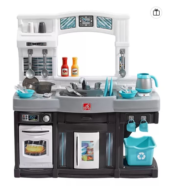 Step 2 Modern Cook Kitchen playset shown in a family toy deal article