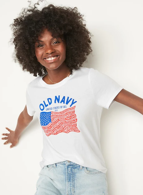 Old Navy: Flag Shirts for the Family from $3 - Kids Activities | Saving ...