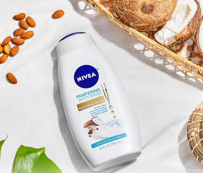 Nivea Coconut & Almond Milk Body Wash for 3.75 (Reg. 8) Kids