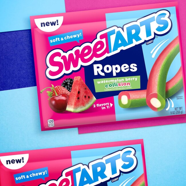 SweeTARTS Watermelon Berry Collision Ropes Candy for 2.79 Kids Activities Saving Money